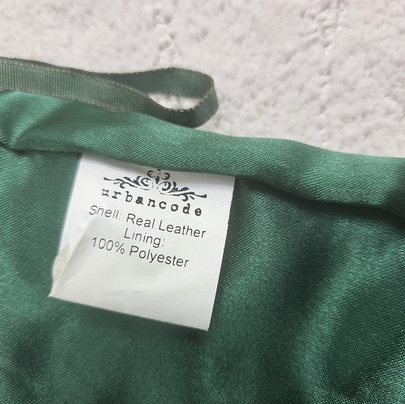 Urbancode genuane leather below-the-knee pencil skirt size 8 - Picture 6 of 7